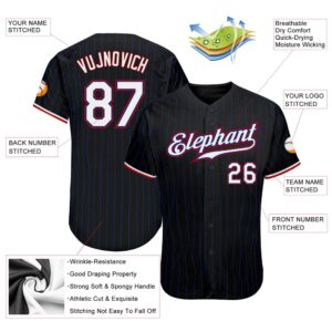 Black Royal Pinstripe White Red Authentic Baseball Jersey Custom Baseball Jersey Personalized Sport Jersey 2 lixckb.jpg