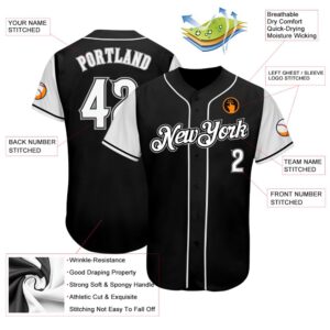 Black White Gray Authentic Two Tone Baseball Jersey Custom Baseball Jersey Personalized Sport Jersey 2 qbzjvc.jpg