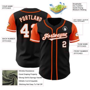 Black White Orange Authentic Two Tone Baseball Jersey Custom Baseball Jersey Personalized Sport Jersey 2 jfak3y.jpg