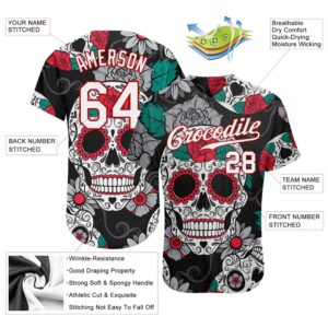 Black White Red 3D Skull Fashion Authentic Baseball Jersey Custom Baseball Jersey Personalized Sport Jersey 2 m4hqnz.jpg