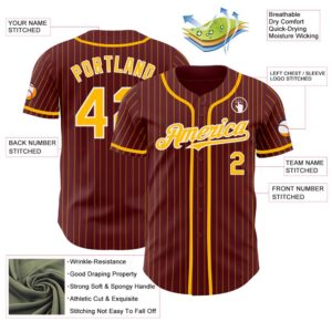 Burgundy Gold Pinstripe White Authentic Baseball Jersey Custom Baseball Jersey Personalized Sport Jersey 2 rn8ftp.jpg