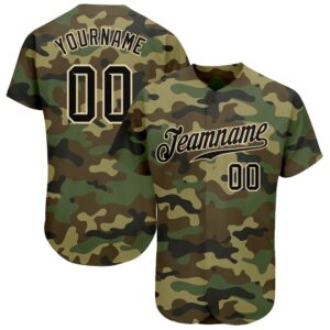 Camo Black-City Cream Authentic Salute To Service…
