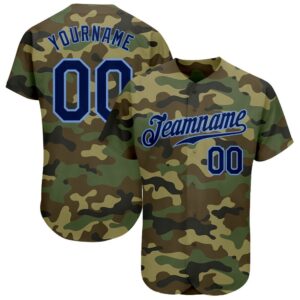 Camo Navy-Powder Blue Authentic Salute To Service…