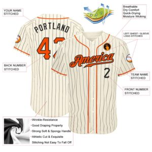 Cream Black Pinstripe Orange Black Authentic Baseball Jersey Custom Baseball Jersey Personalized Sport Jersey 2 nspqel.jpg