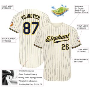 Cream Navy Pinstripe Navy Gold Authentic Baseball Jersey Custom Baseball Jersey Personalized Sport Jersey 2 om3tom.jpg