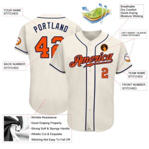Cream Orange Navy Authentic Baseball Jersey Custom Baseball Jersey Personalized Sport Jersey 2 ikd8om.jpg