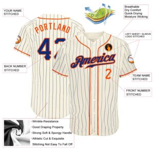 Cream Royal Pinstripe Royal Orange Authentic Baseball Jersey Custom Baseball Jersey Personalized Sport Jersey 2 wkpbu2.jpg