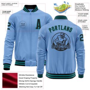 Custom Light Blue Black Teal Bomber Varsity Baseball Jacket Custom Team Jacket 2 pb8hiz.jpg