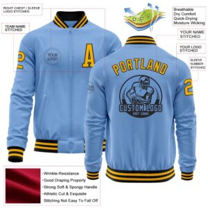 Custom Light Blue Gold Black Bomber Varsity Letterman Zipper Jacket Custom Team Jacket 2 xxaepx.jpg