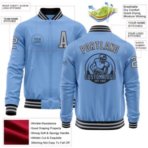 Custom Light Blue Gray Black Bomber Varsity Letterman Zipper Jacket Custom Team Jacket 2 hpq8nc.jpg
