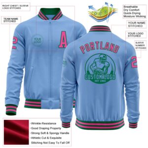 Custom Light Blue Pink Kelly Green Bomber Varsity Letterman Zipper Jacket Custom Team Jacket 2 bkhxhe.jpg