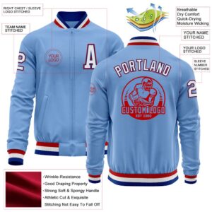 Custom Light Blue Royal Red Bomber Varsity Letterman Zipper Jacket Custom Team Jacket 2 iuiobf.jpg