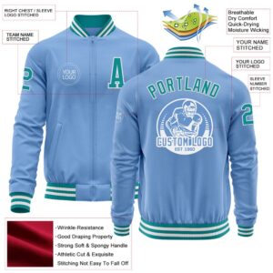 Custom Light Blue Teal White Bomber Varsity Baseball Jacket Custom Team Jacket 2 t3xm6d.jpg