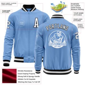 Custom Light Blue White Black Bomber Varsity Letterman Zipper Jacket Custom Team Jacket 2 sbgazg.jpg