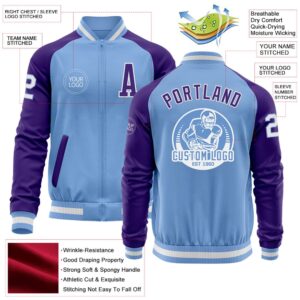 Custom Light Blue White Purple Bomber Varsity Baseball Jacket Custom Team Jacket 2 bnyo0c.jpg