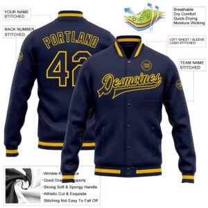Custom Navy Navy Gold Bomber Full Snap Baseball Jacket Custom Team Jacket 2 gjjnbb.jpg