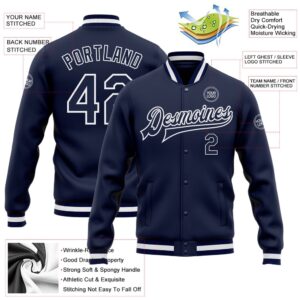 Custom Navy Navy White Bomber Full Snap Baseball Jacket Custom Team Jacket 2 ji81ve.jpg