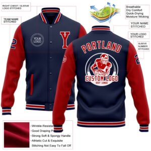 Custom Navy Red White Bomber Full Snap Varsity Baseball Jacket Custom Team Jacket 2 tak3ct.jpg
