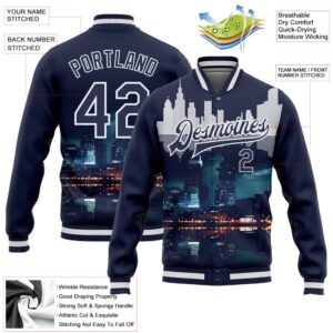 Custom Navy White Detroit Michigan City Edition 3D Bomber Full Snap Baseball Jacket Custom Team Jacket 2 mwzplb.jpg