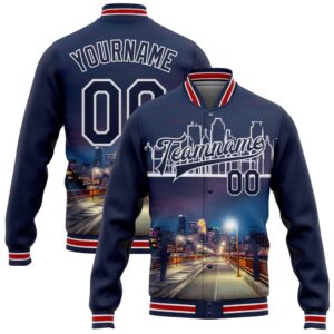 Custom Navy White Minneapolis Minnesota City Edition…