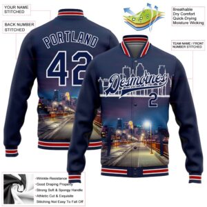 Custom Navy White Minneapolis Minnesota City Edition 3D Bomber Full Snap Baseball Jacket Custom Team Jacket 2 iw00cc.jpg