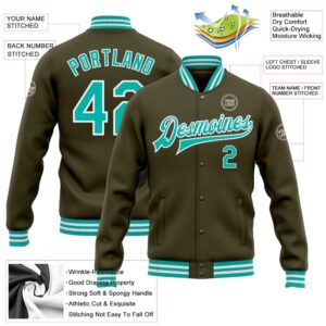 Custom Olive Aqua White Bomber Full Snap Varsity Letterman Salute To Service Jacket Custom Team Jacket 2 gm1ohd.jpg