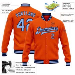 Custom Orange Light Blue Navy Bomber Full Snap Baseball Jacket Custom Team Jacket 2 hi2g1h.jpg