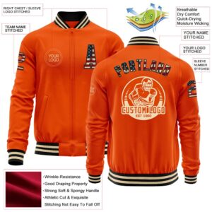 Custom Orange Vintage USA Flag Black Cream Bomber Varsity Baseball Jacket Custom Team Jacket 2 yqgllw.jpg