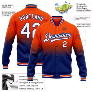 Custom Orange White Royal Bomber Full Snap Baseball Jacket Custom Team Jacket 2 psw4mz.jpg
