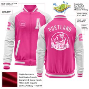 Custom Pink White Bomber Varsity Baseball Jacket Custom Team Jacket 2 ce8mbx.jpg