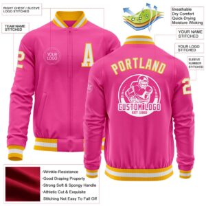 Custom Pink White Gold Bomber Varsity Baseball Jacket Custom Team Jacket 2 qnrarx.jpg