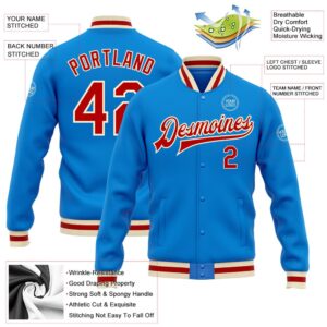 Custom Powder Blue Red Cream Bomber Full Snap Baseball Jacket Custom Team Jacket 2 zt3cnj.jpg