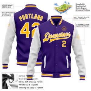 Custom Purple Gold White Bomber Full Snap Varsity Baseball Jacket Custom Team Jacket 2 wxl8co.jpg