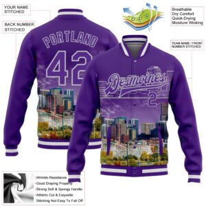 Custom Purple Gray Denver Colorado City Edition 3D Bomber Full Snap Baseball Jacket Custom Team Jacket 2 j7h8qf.jpg