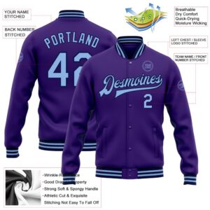 Custom Purple Light Blue Navy Bomber Full Snap Baseball Jacket Custom Team Jacket 2 mokc2k.jpg