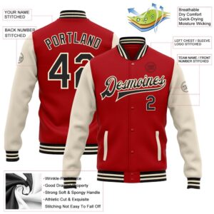 Custom Red Black Cream Bomber Full Snap Varsity Baseball Jacket Custom Team Jacket 2 hma1ri.jpg