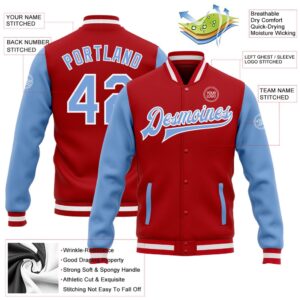Custom Red Light Blue White Bomber Full Snap Varsity Baseball Jacket Custom Team Jacket 2 l6njha.jpg