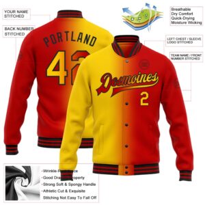 Custom Red Yellow Black Bomber Full Snap Varsity Letterman Gradient Fashion Jacket Custom Team Jacket 2 wdlej8.jpg