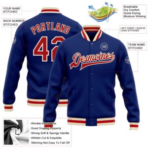 Custom Royal Red Cream Bomber Full Snap Baseball Jacket Custom Team Jacket 2 ca5m9r.jpg