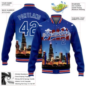 Custom Royal Red White Chicago Illinois City Edition 3D Bomber Full Snap Baseball Jacket Custom Team Jacket 2 vca9ic.jpg