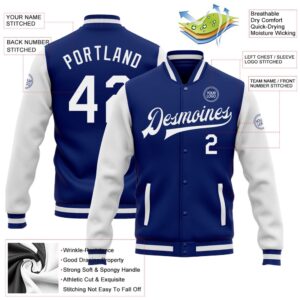 Custom Royal White Bomber Full Snap Varsity Baseball Jacket Custom Team Jacket 2 me6cza.jpg
