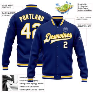 Custom Royal White Yellow Bomber Full Snap Baseball Jacket Custom Team Jacket 2 nxywqa.jpg