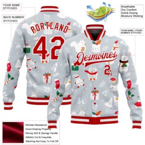 Custom Silver Red White Christmas 3D Bomber Full Snap Baseball Jacket Custom Team Jacket 2 jo1bjd.jpg