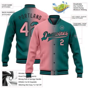 Custom Teal Medium Pink Black Bomber Full Snap Varsity Letterman Gradient Fashion Jacket Custom Team Jacket 2 vqi4xf.jpg