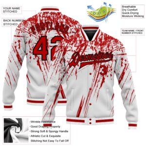 Custom White Red Black 3D Pattern Design Bomber Full Snap Baseball Jacket Custom Team Jacket 2 wclzpn.jpg