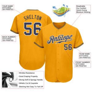 Gold Navy White Authentic Baseball Jersey Custom Baseball Jersey Personalized Sport Jersey 2 nqmnsr.jpg