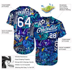 Graffiti Pattern White Royal 3D Authentic Baseball Jersey Custom Baseball Jersey Personalized Sport Jersey 2 xrlxjo.jpg
