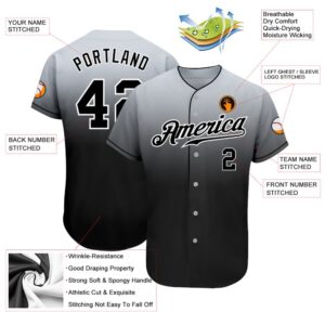 Gray Black White Authentic Fade Fashion Baseball Jersey Custom Baseball Jersey Personalized Sport Jersey 2 edsiht.jpg