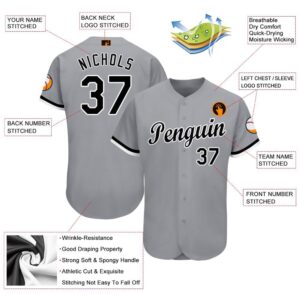 Gray Black White Baseball Jersey Custom Baseball Jersey Personalized Sport Jersey 2 aukyqc.jpg