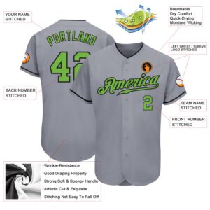 Gray Neon Green Black Authentic Baseball Jersey Custom Baseball Jersey Personalized Sport Jersey 2 pu1bkh.jpg